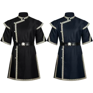 Medieval Viking Corset Knight Pirate Mercenary Samurai Cosplay Costume