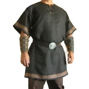 Men Cosplay Medieval Vintage Renaissance Warrior Knight Costume Men Nordic Army Pirate Tunic Shirt Tops Renaissance