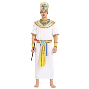 Men’s Ancient Egyptian Pharaoh Prince King of the Nile Costume