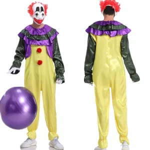 Men’s Carnival Circus Clown Cosplay Costume
