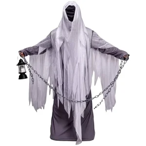 Men’s Ghost Devil Costume for Halloween Cosplay