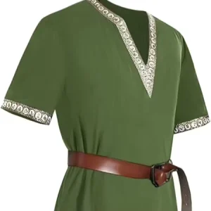 Men’s Medieval Knight Tunic Renaissance Warrior LARP Costume