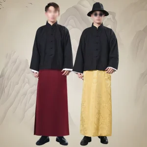 Men’s Traditional Chinese Hanfu Tang Martial Arts and Tai Chi Uniform