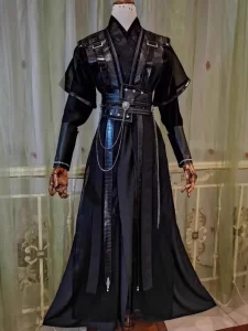 Men’s Vintage Hanfu Cosplay Costume Japanese Samurai Tang Suit