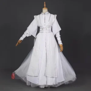 Men’s White Hanfu Dress Chinese-Style Chu Wanning Xie Lian Cosplay Costume