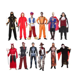 Men’s and Women’s Carnival Party Costumes for Adults