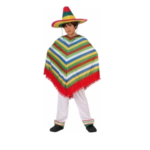 Mexican Dress Costumes For Boys Mexican Serape Poncho Costume