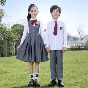 Middle and High School Boys’ and Girls’ Two-Piece Uniform Set