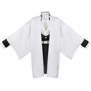 Mitsuri Kanroji Women’s Kimono Cosplay Costume Set