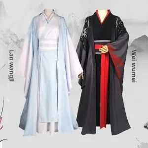 Mo Dao Zu Shi Character Cosplay Costume Chinese Ancient Hanfu Set Anime Role Play Outfit