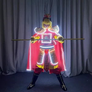 Monkey King LED Cosplay Costume for Drama Stage Performance Halloween Party