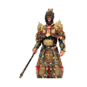 Monkey King Sun Wukong Mascot Costume Unisex Adult Chinese Style Dance Suit with Shorts