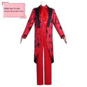 New Echo Hissing Monster Red Dress Cosplay Polyester Men Halloween Costume Model Made in China