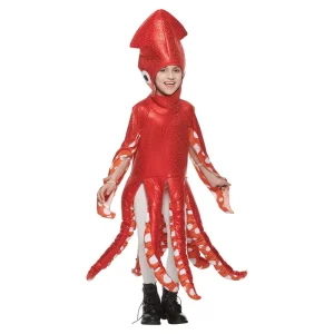 New Halloween Children Role Playing Costume Ocean Creature Echo Onesie Polyester Unisex School Party Funny