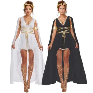 New Lady Carnival Ancient Greek Goddess Sexy Athena Costume TRAD-011