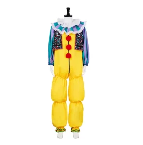 New Style Halloween Anime Clown Cosplay Set for Stage Performance for Game Costumes