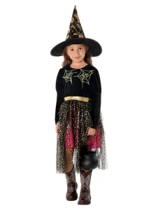 New Wicked Girls’ Halloween Witch Cosplay Costume Dress