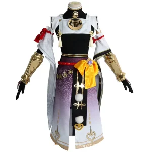 Nine Luo Female Anime Game Character Cosplay Costume Polyester Full Set