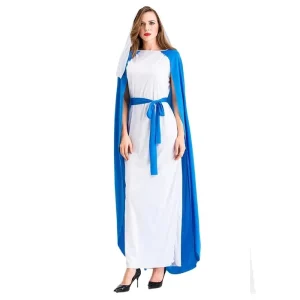 Nordic Ancient Greek Mythological Goddess Halloween Costume Adult Long Skirt