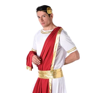 ODM Roman Emperor Adult Halloween Party Performance Polyester Tunic
