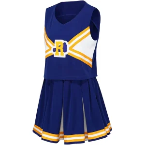 OEM Custom Girls Cheerleading Uniform Sets Sublimated Sports Dress for School Club Cheer Performance Design Your Own Sports