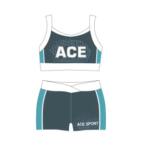 OEM Custom Youth Cheerleader Custom Cheer Costume Uniforms Non Sublimated All Stars Youth Custom Cheer Team Uniforms