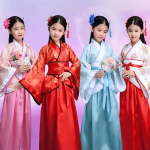 Original Tang Dynasty style Hanfu Women’s Embroidered Skirt Drawstring Closure Ancient Costume Ethereal Elegant Feel for