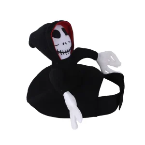 Pet Ghost Horse Riding Costume Dog Transformation Outfit Halloween Cat Clothes Cosplay Felt Fabric Europe & America Style