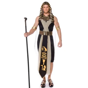 Pharaoh Cleopatra Egyptian Queen Couples Costume