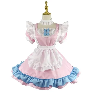 Plus Size Maid Costume Cosplay Wear