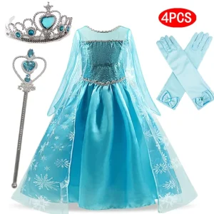 Princess Costume Dress for Girls