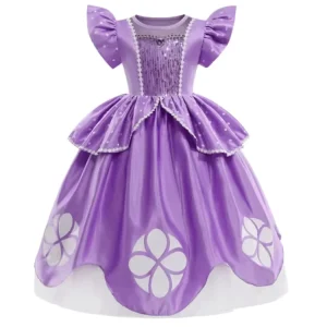 Princess Dress-Up Costume for Girls Stage Dance Performance Party