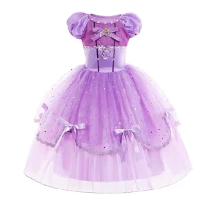 Princess Dress-Up Trunk Deluxe Fairy Princess Costume for Girls DISP-005