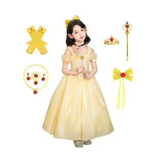 Princess Role Play Party Fancy Dress Halloween Christmas Kids Girl TV Movie Costume