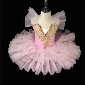 Professional Ballerina Ballet Tutu for Child Girls Adulto Dance Clothing Kids Pancake Tutu Ballet Costumes Leotards Ballet Dress