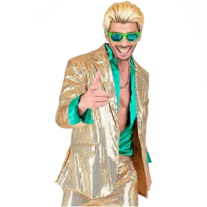 Professional Musician Performance Outfit Shiny Sequin Suit