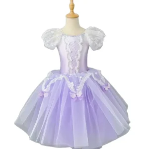 Professional Swan Ballet Long Romantic Tutu Costume Ballet Tutu Professional Children’s Dance Tulle Skirt Dress Costume