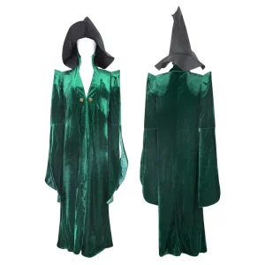 Professor Minerva Headmistress School Robe Cosplay Costume