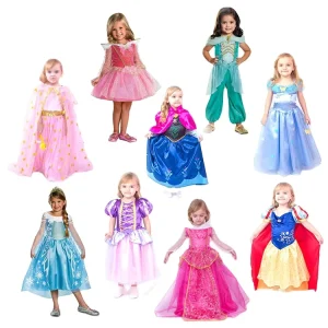 Purple Princess Fairy Dress-Up Costume for Kids