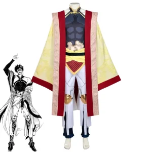 Qin Shihuang Cosplay Costume for Halloween Party Unisex Adult Polyester
