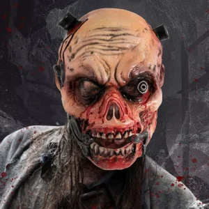 Realistic 3D Zombie Horror Mask, One Size