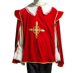 Renaissance Warrior Musketeer-Inspired Top for Theater Performances and Historical Reenactments