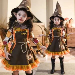 Retro Witch Princess Cosplay Costume Dress