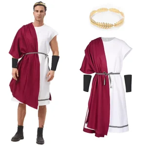 S-XXL Children’s Ancient Roman Greek Samurai Toga Costume
