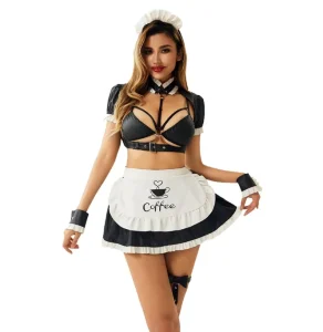 Schoolgirl Maid Dress Uniform Women’s Cosplay Costume