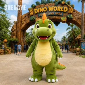 Shengye Factory Custom Huge Animal Dinosaur Mascot Costume For Christmas Halloween Cosplay Parties In Carnival Amusement Park