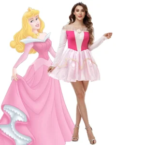 Sleeping Beauty Princess Cosplay Performance Dress
