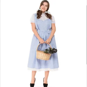 Spot Cotton Halloween Stage Performance Costumes Fat Man Costume Maid Costume Drama Plus Size Women’s Clothing