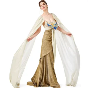 Spot Halloween Clothes Adult Ancient Egyptian Parent Halloween Costume Cleopatra Gorgeous Long Skirt Drama Halloween Costume