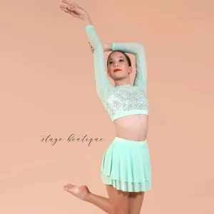 Stage Boutique Lyrical Ballet Dance Leotard Performance Wear Stage Dance Wear